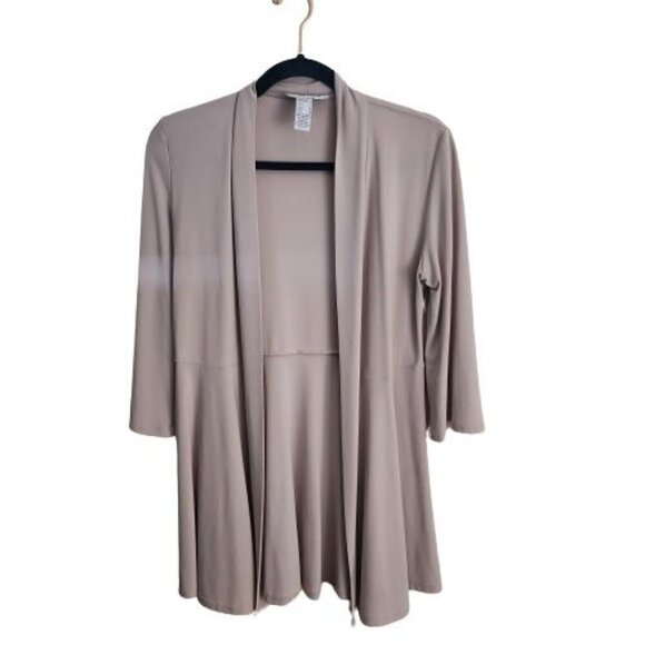 Joseph Ribkoff Latte Cover Up Fall 2023 Size 4 - Picture 2 of 8